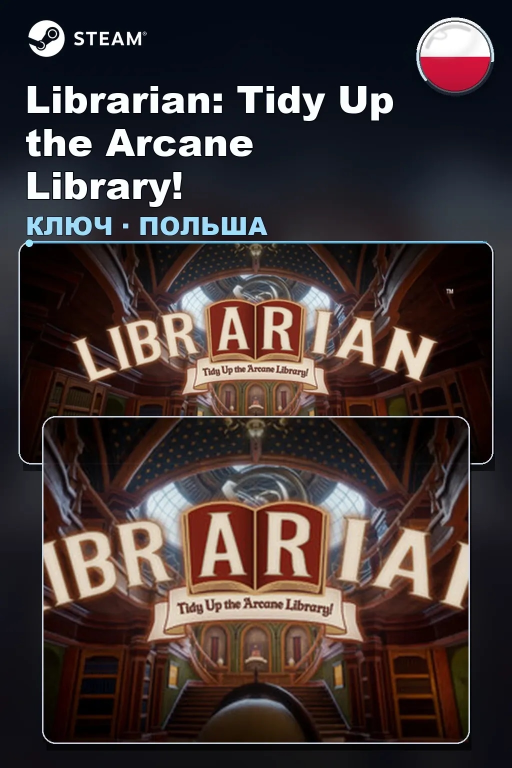 Librarian: Tidy Up the Arcane Library! — Польша