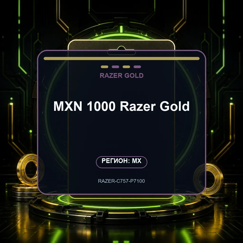 MXN 1000 Razer Gold