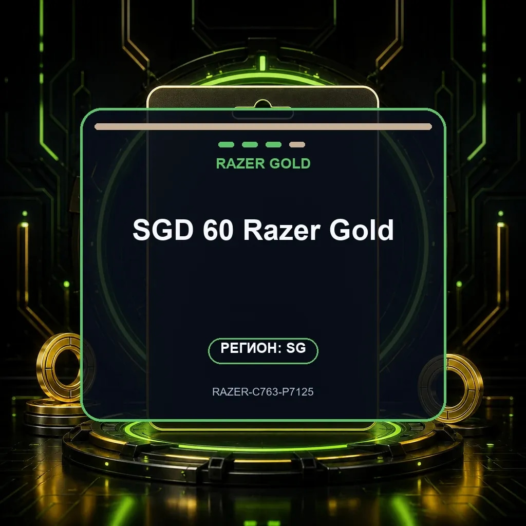 SGD 60 Razer Gold