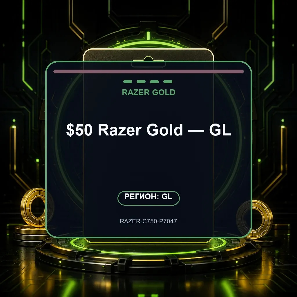 $50 Razer Gold — GL