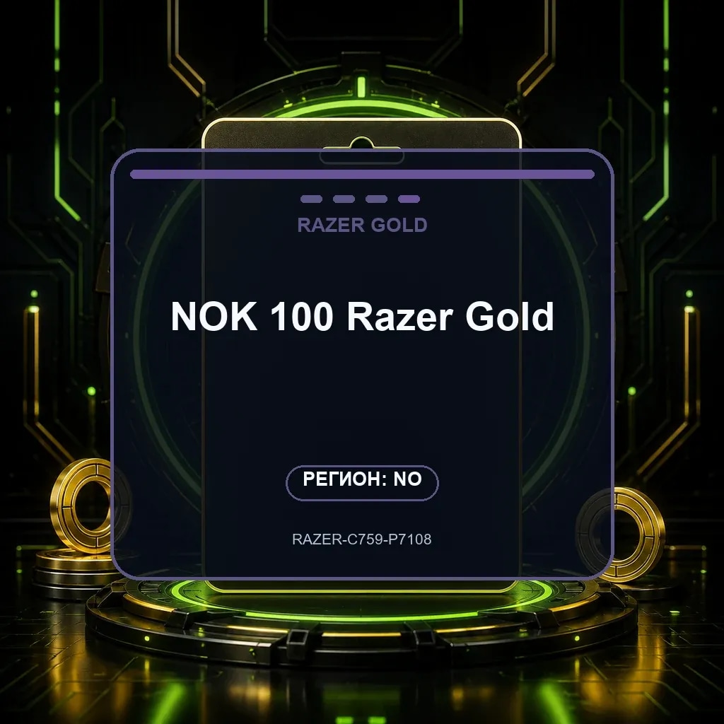 NOK 100 Razer Gold