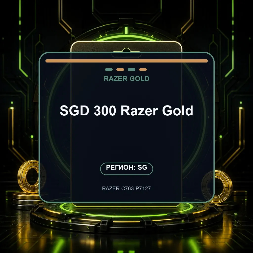 SGD 300 Razer Gold
