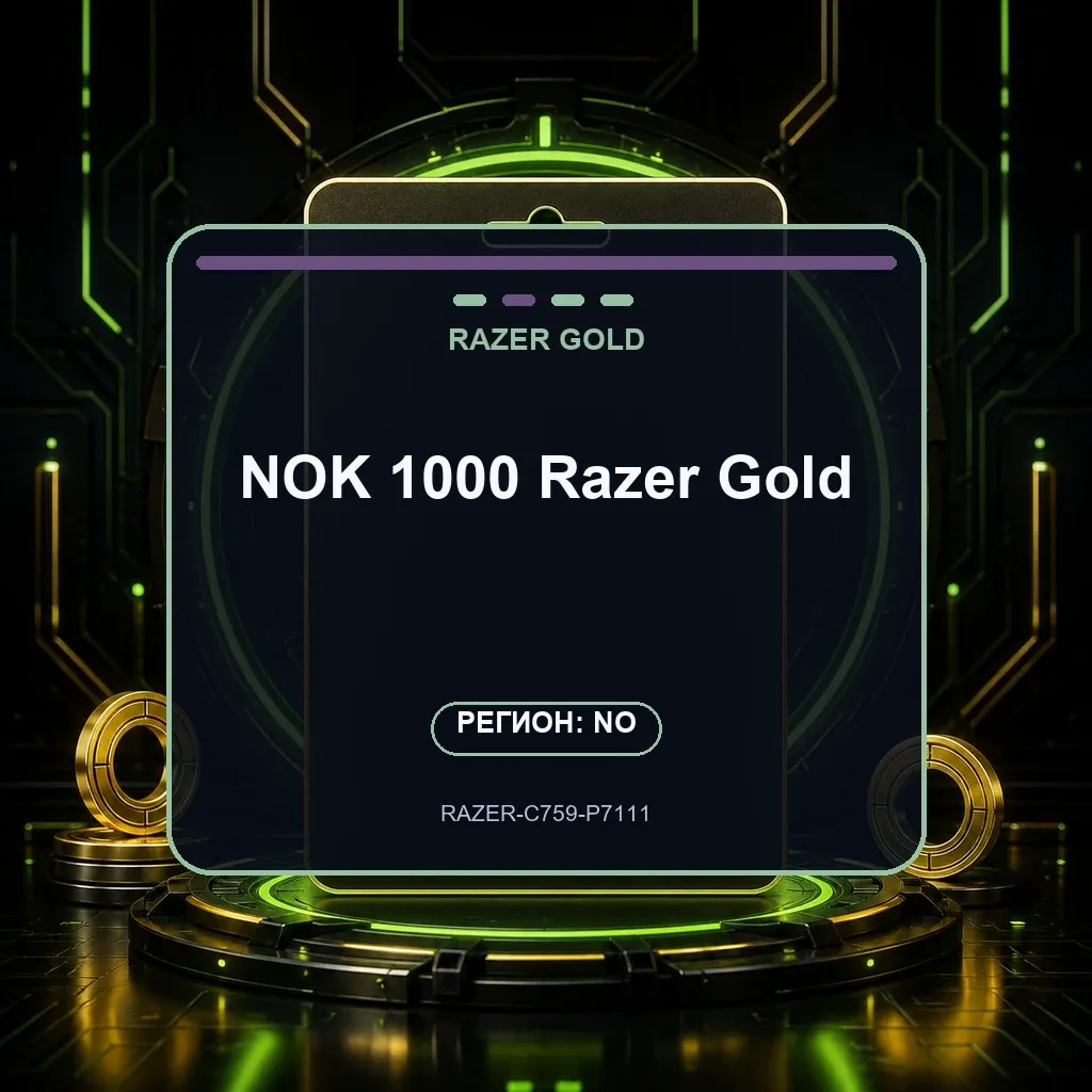 NOK 1000 Razer Gold
