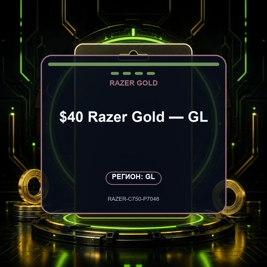 $40 Razer Gold — GL