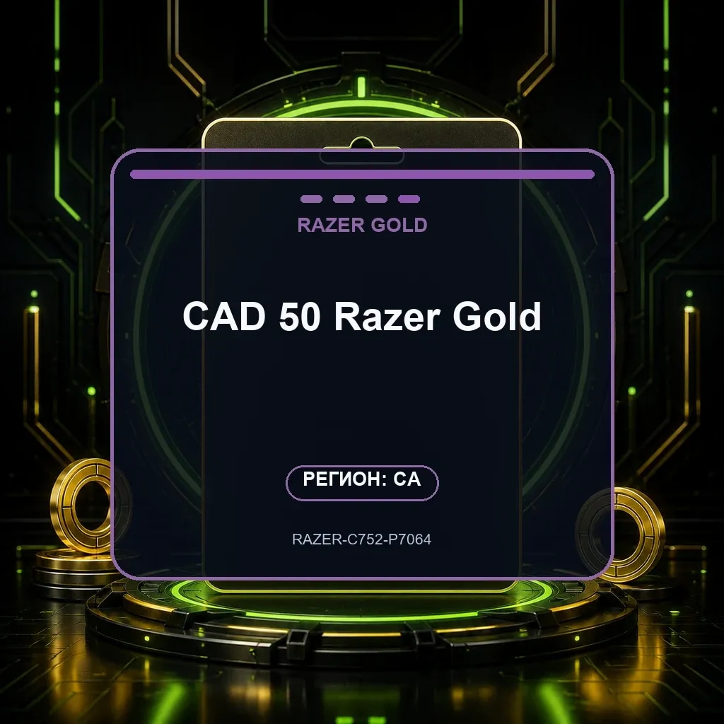 CAD 50 Razer Gold