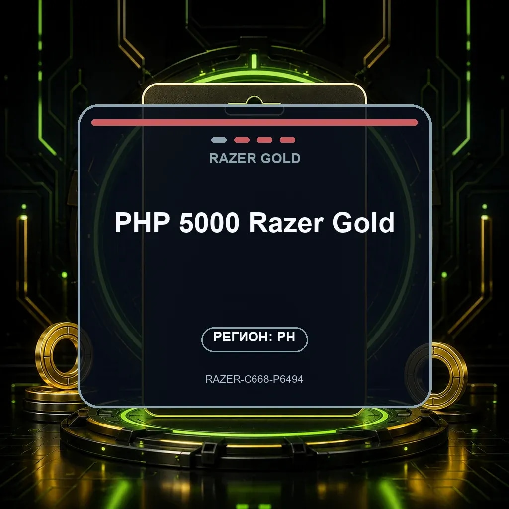 PHP 5000 Razer Gold
