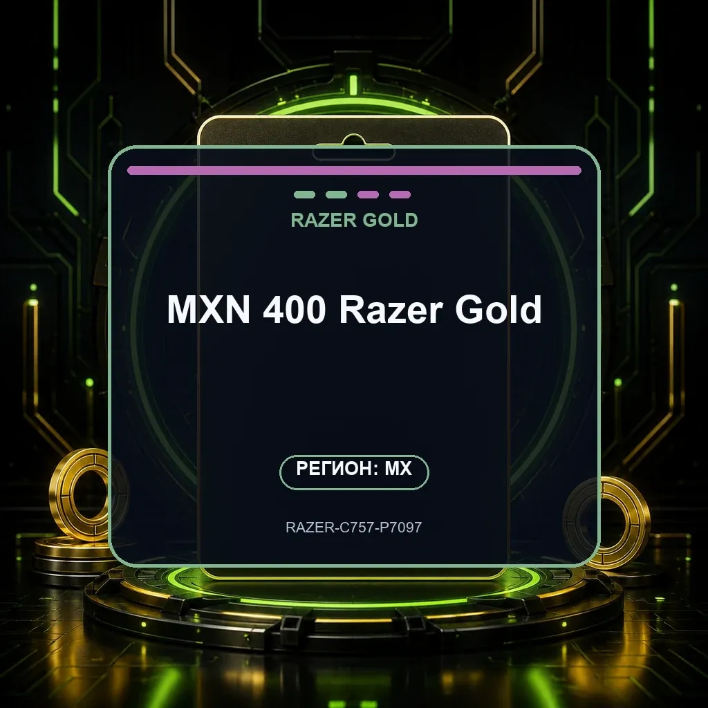 MXN 400 Razer Gold