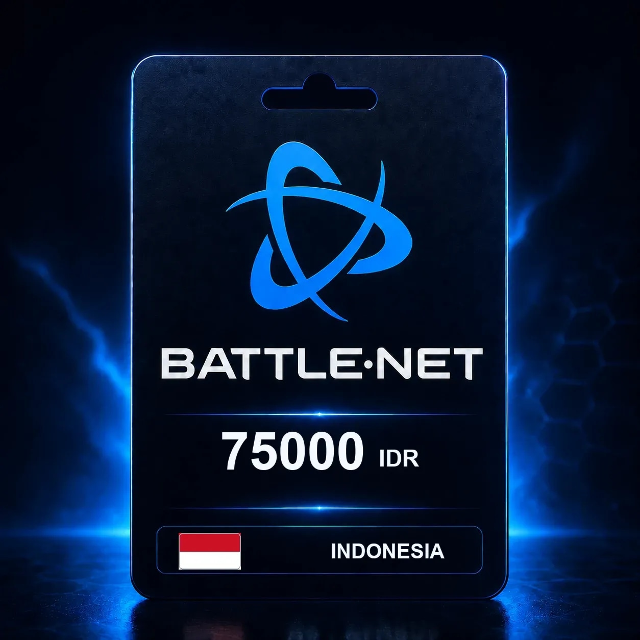 Battle.net 75000 IDR — код пополнения (Индонезия)