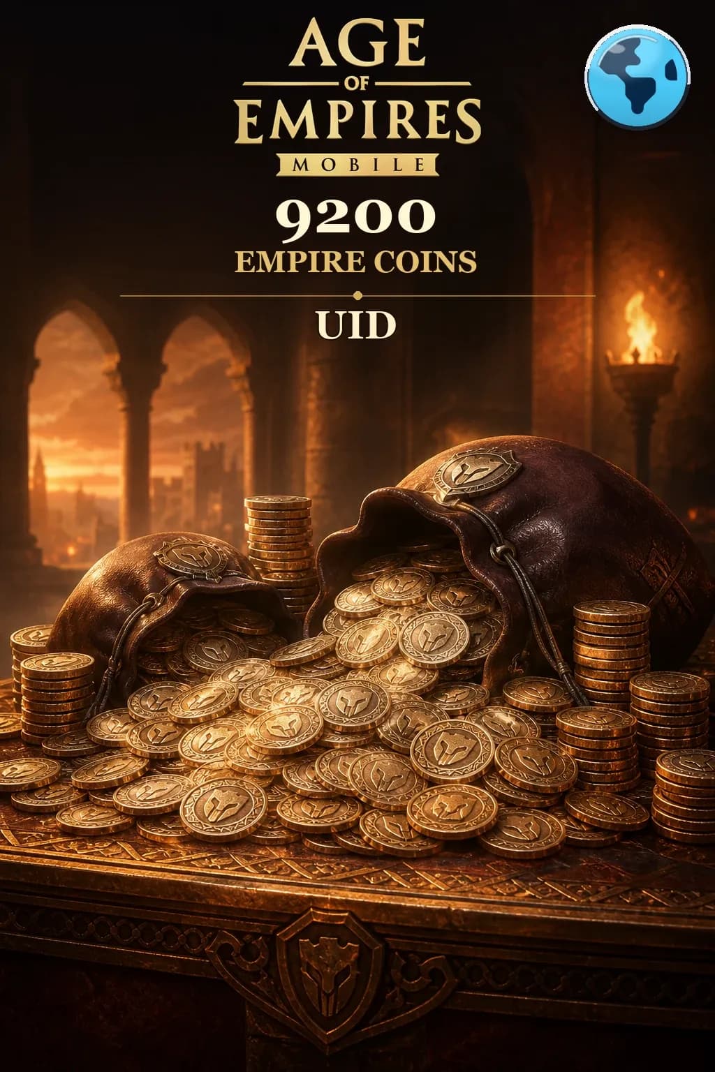 9200 Монет — Age of Empires Mobile