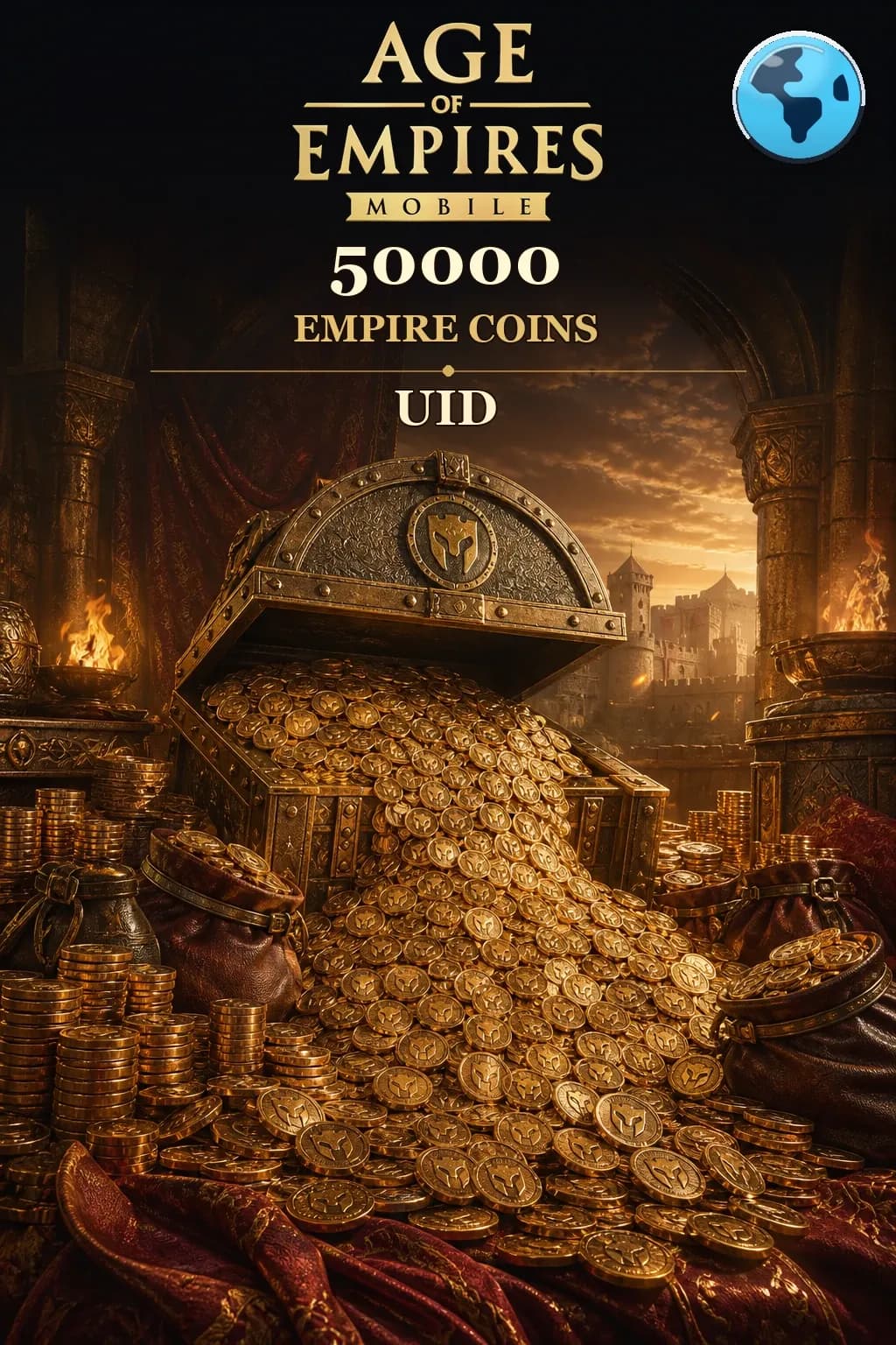 50000 Монет — Age of Empires Mobile