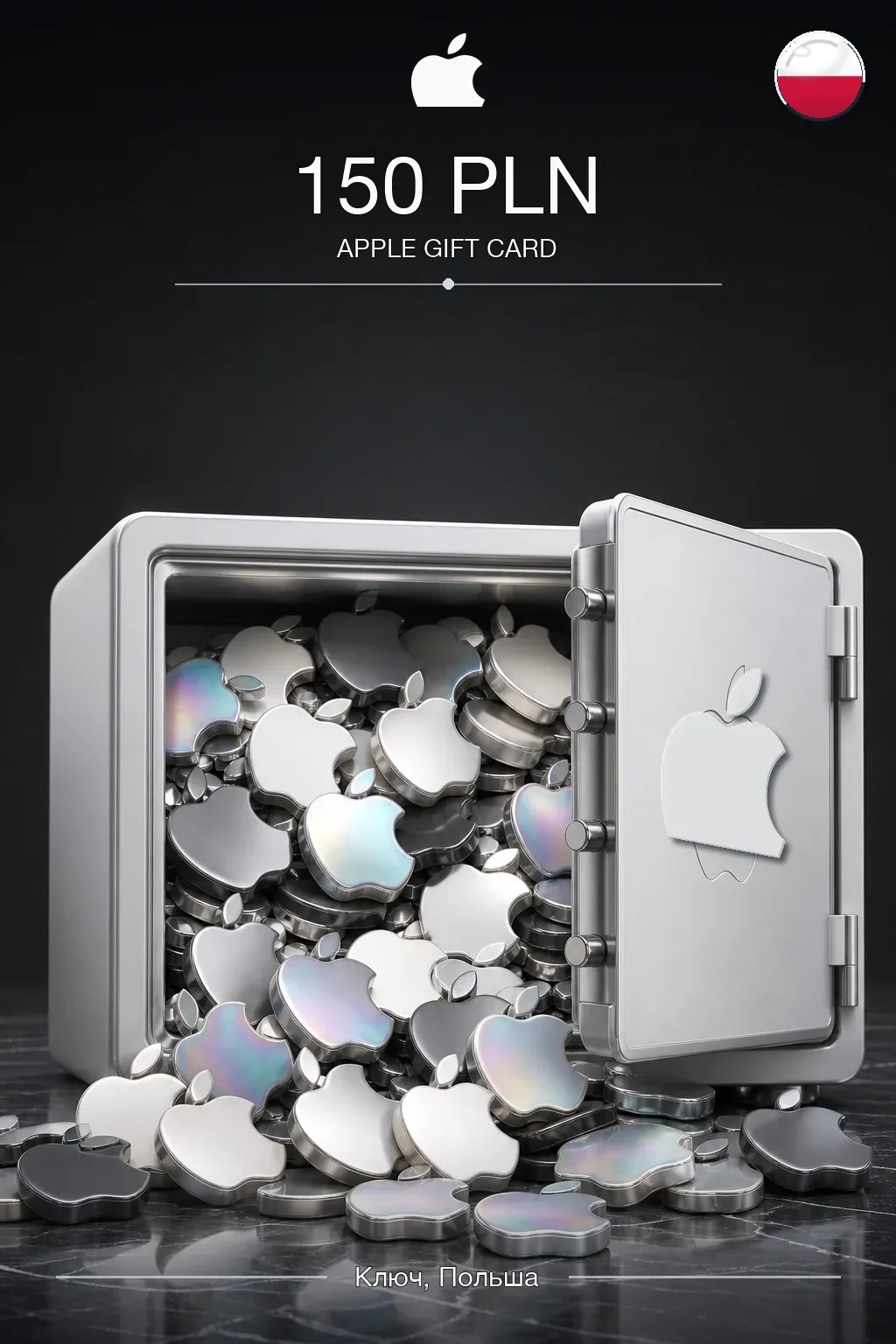 PLN 150 Apple gift card