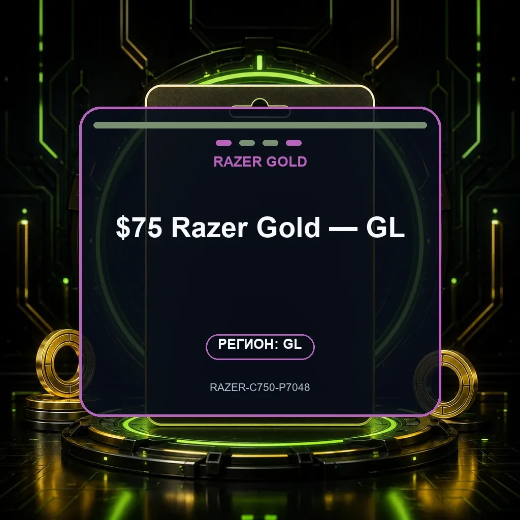 $75 Razer Gold — GL